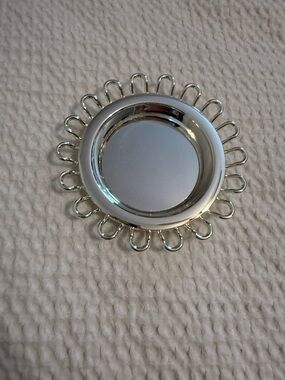 kate spade Silver-Tone Sunburst Jewelry Tray